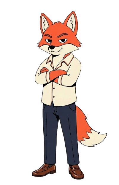 Le renard Tacotac, mood drôle
